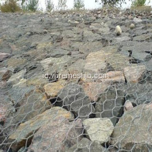 2.7 mm Gabion Basket Gabion untuk Proyek Sungai Bank